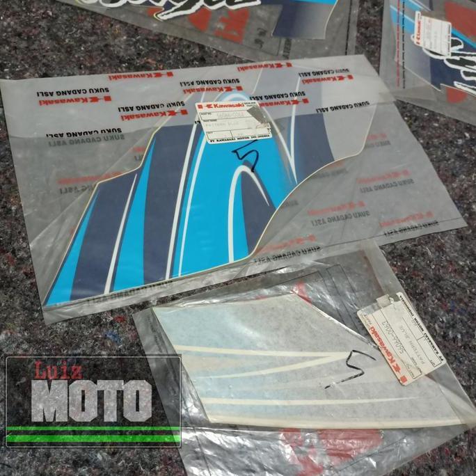 Promo Stiker ninja kiss 2003 Biru original Diskon
