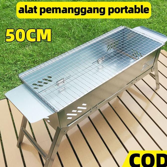 Diskon Alat Panggangan Ikan Sosis Ayam Panggangan Sate Arang Alat Pemanggang Roti Bakar Anti Lengket