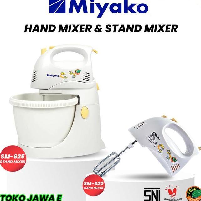 Stand Mixer Miyako Hm 625Hand Mixer Miyako Hm620 Mixer Tangan Miyako Berkualitas