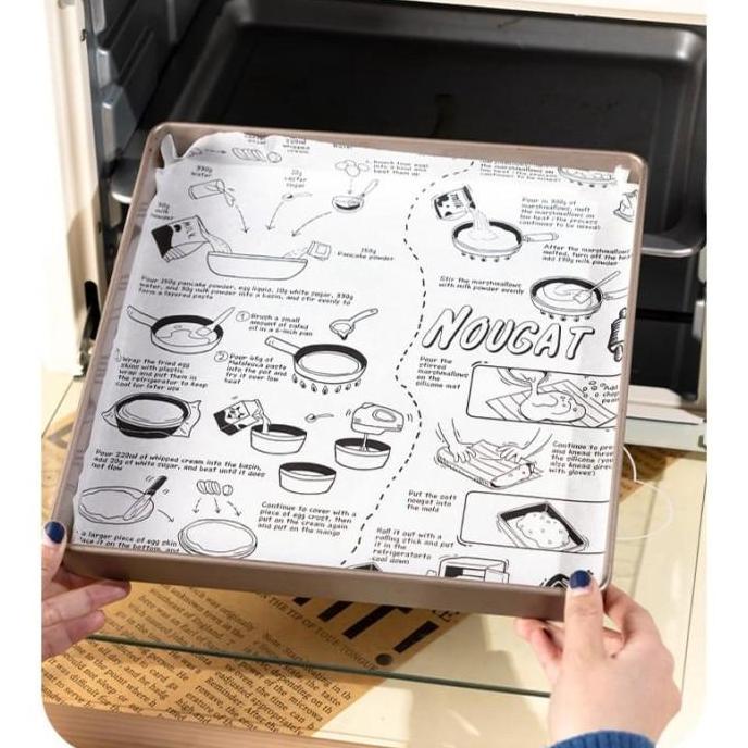 New- baking paper koran / kertas roti motif koran / kertas roti koran / wax