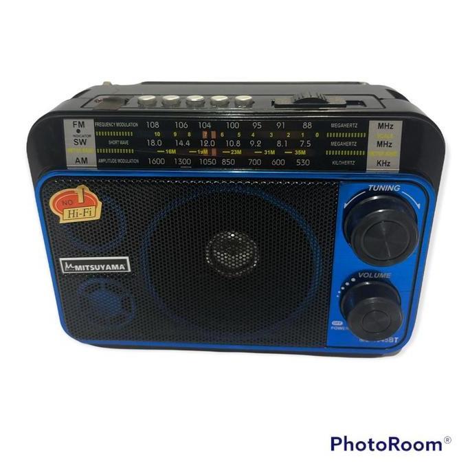 Radio Mitsuyama MS-4045 usb sd mp3 am-fm portable radio