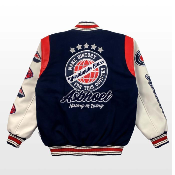 Asbhoel Varsity Invanders Navy New Best Quality 100% Original