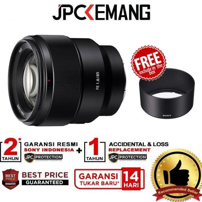 Sony FE 85mm f1.8 Sony 85 mm f/1.8 Garansi Resmi