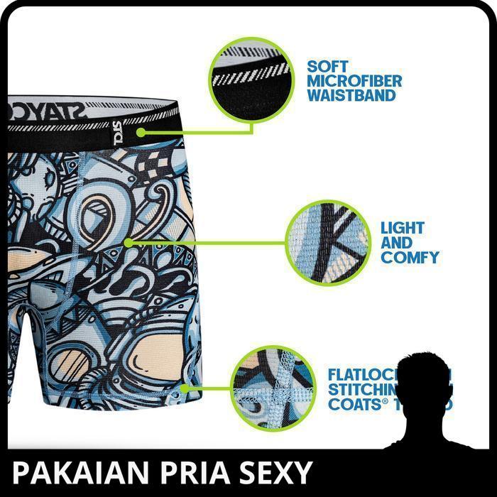STAYCOOL SUPPLECOOL SKULL DOMINION BOXER BRIEFS CELANA DALAM TERMURAH