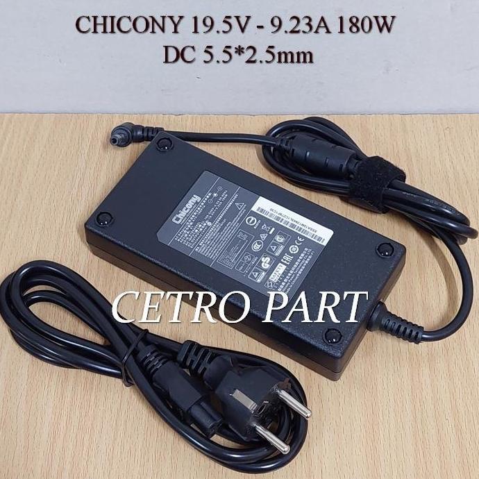 Adaptor Charger MSI Model CHICONY A15-180P1A 19.5V - 9.23A 180W -NEW