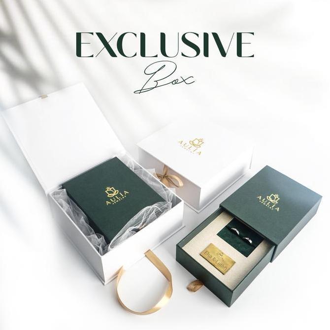 CINCIN SINGLE CEWEK NIKAH LAMARAN KAWIN TUNANGAN EMAS PUTIH BY AULIA