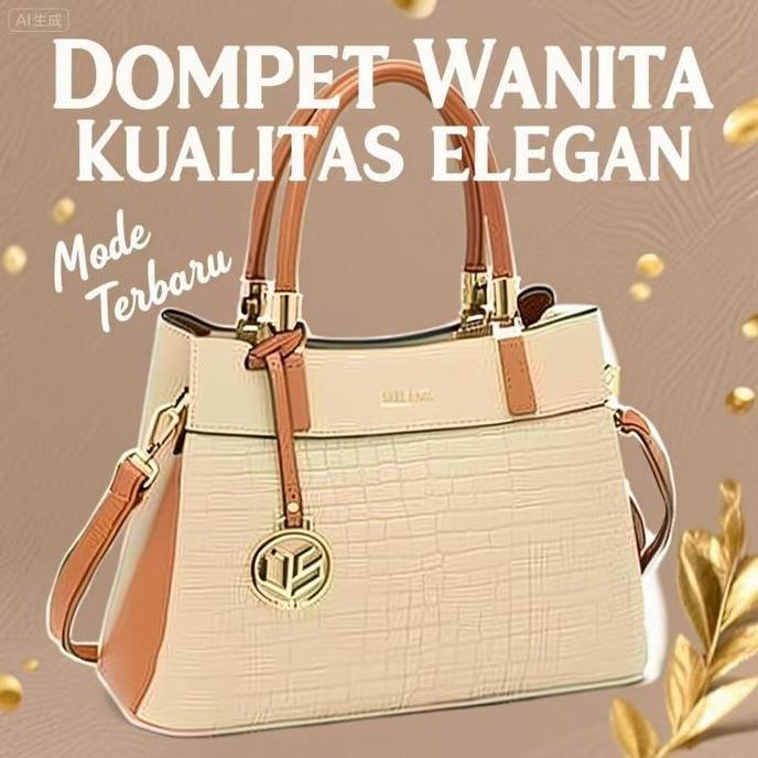 JessyBag Tas Wanita Import Original Handbag JS7581 Elegan & Modern Bahan Kulit Sintetis Premium Tali