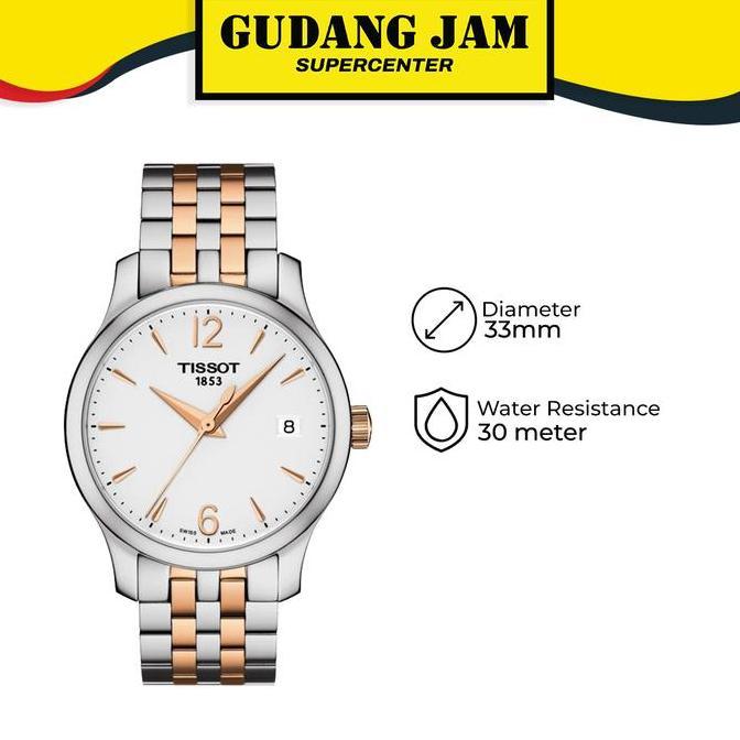 Jam Tangan Wanita Tissot T063.210.22.037.01 Tradition Lady