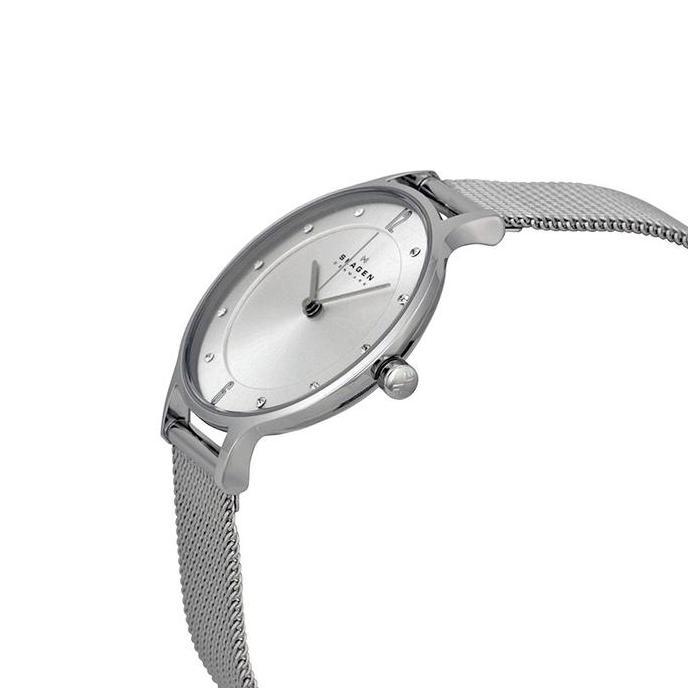 Jam Tangan Wanita Skagen Anita Lille SKW2149 Silver Dial Mesh Strap