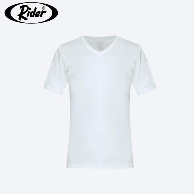 Bara_Vans - Rider Kaos Katun Original Combed 1 | Kaos Pria V-Neck Nyaman