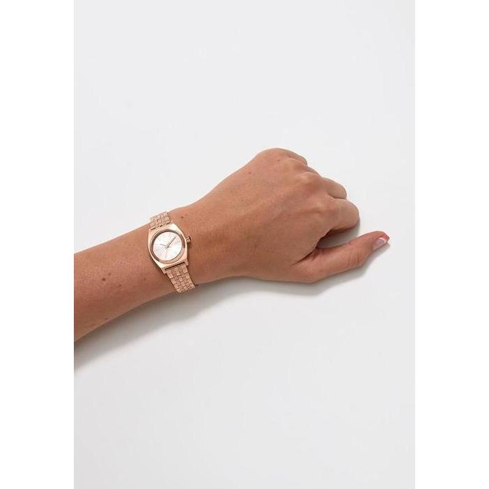NIXON A399897 SMALL TIME TELLER All Rose Gold - Jam Tangan Wanita