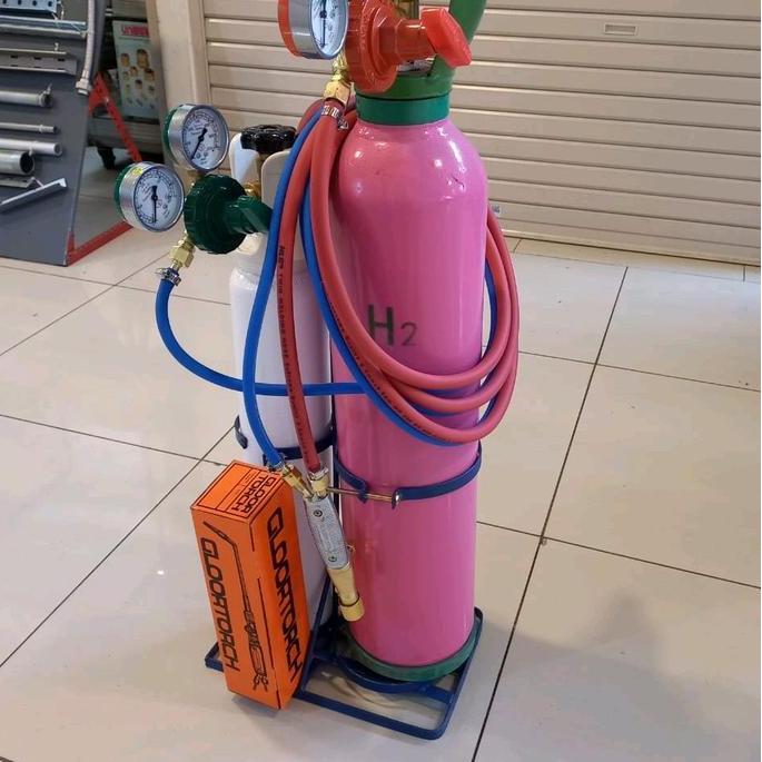 Galatama.Pends - Paket Las Asetilin & Oksigen Set Alat Las Portable Oxygen Acetylene