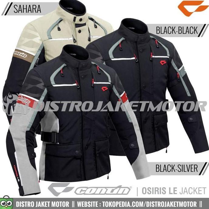 JAKET TOURING CONTIN OSIRIS LE | JAKET MOTOR ADVENTURE CONTINMOTO ORIGINAL DAN TERPERCAYA