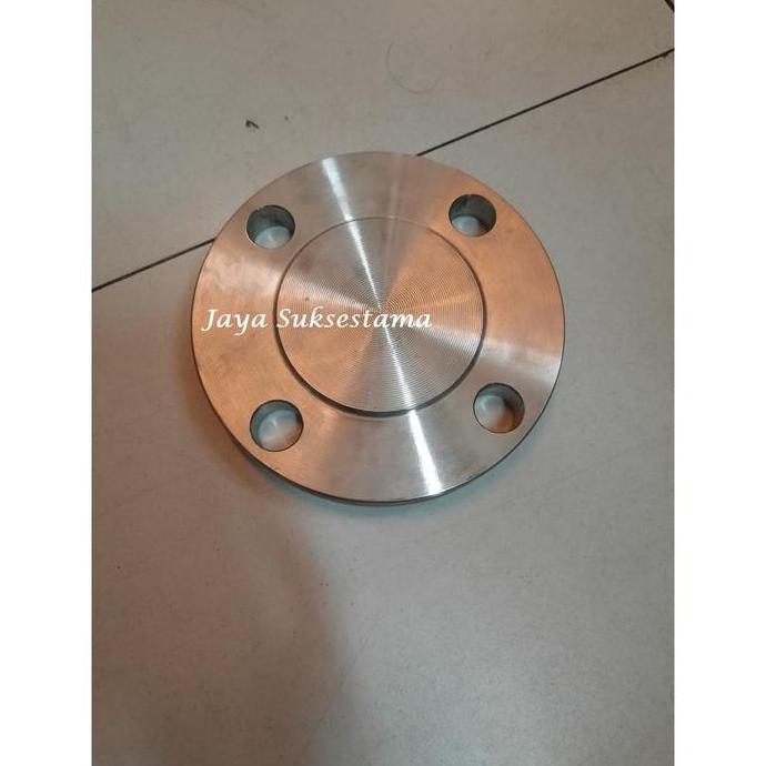Blind Flange Stainless 304 Ansi 150 2" Inch - Flange Buta Ss304 #150 Terbaik