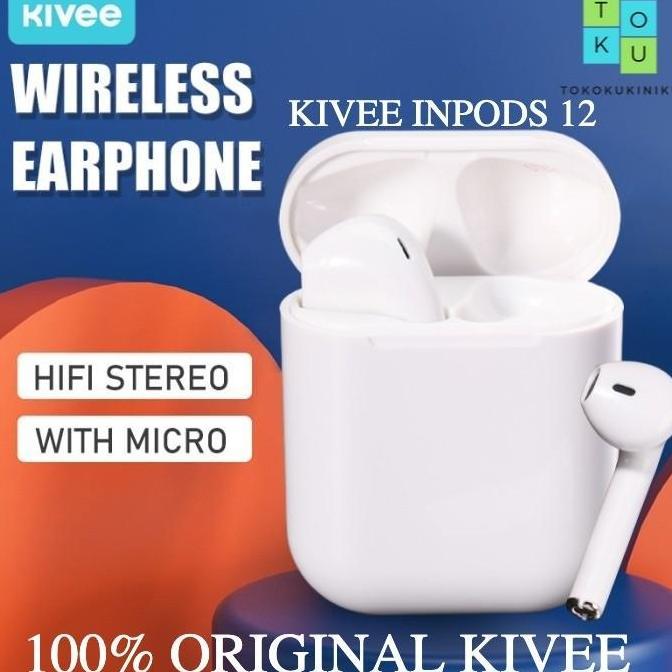 Promo ORIGINAL Kivee X Basike Inpods 12 TWS Headset Bluetooth Earphone Wireless HIFI TW90 Diskon
