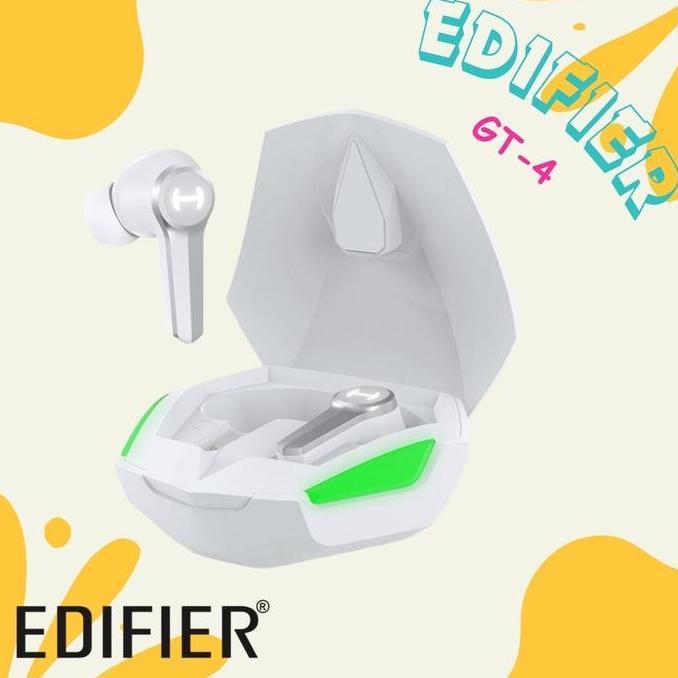 Promo Earbuds Edifier GT 4 GT4 Hecate TWS Gaming Low latency Diskon