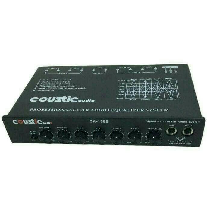 Preamp Parametric Coustic Audio 188 Original Dan Terpercaya