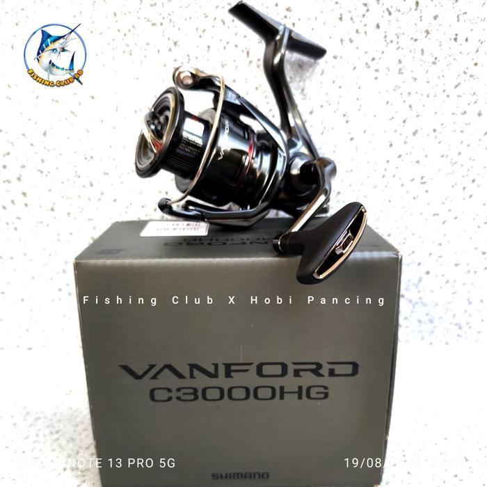 Reel Shimano Vanford Fa 2024 1000 2500 C3000 4000 C5000Xg Power Handle, Ci4+, Mgl , Galatama Origina