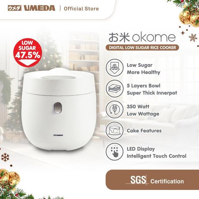 Umeda OKOME Low Sugar Smart Rice Cooker