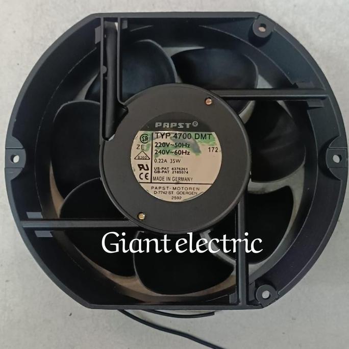 TERMURAH - AXIAL FAN PAPST 6 inch 220 V AC
