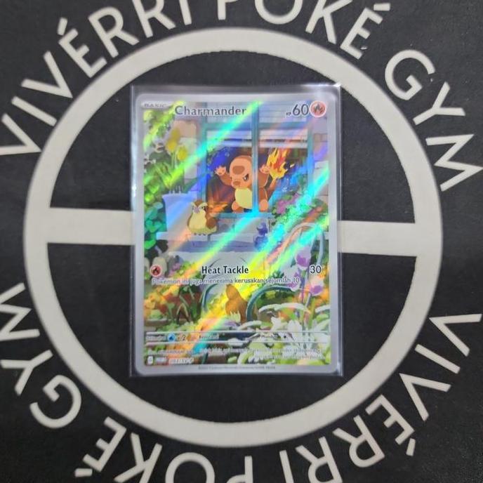 Kartu Promo SV4a Harta Berkilau (Charmender AR, Bulbasaur AR, Squirtle AR, Miraidon AR, Koraidon AR)