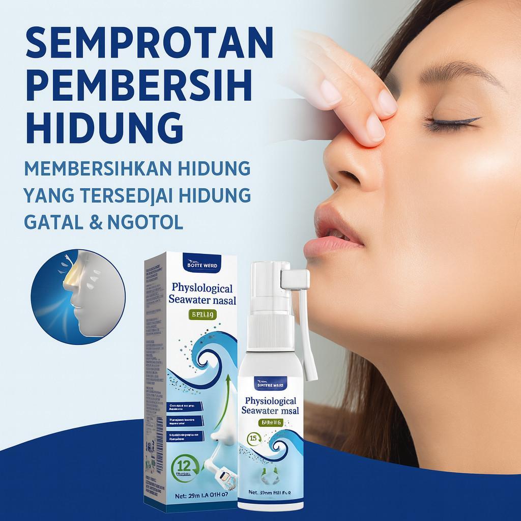 Semprotan Hidung Untuk Meredakan Hidung Tersumbat Dan Gatal | Semprotan Hidung Air Laut Fisiologis |