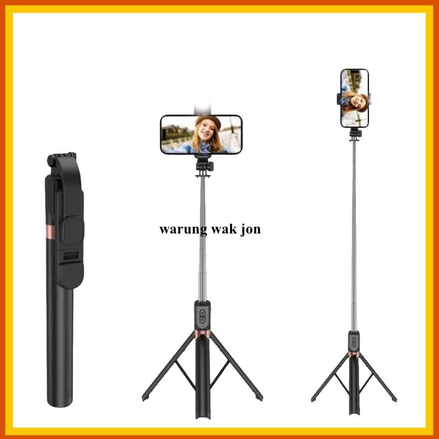 BIG PROMO WAKJON TONGSIS 4IN1REMOTE BLUETOOTH + LAMPU LED / TONGSIS 4IN1 LAMPU LED / TRIPOD TONGSIS 