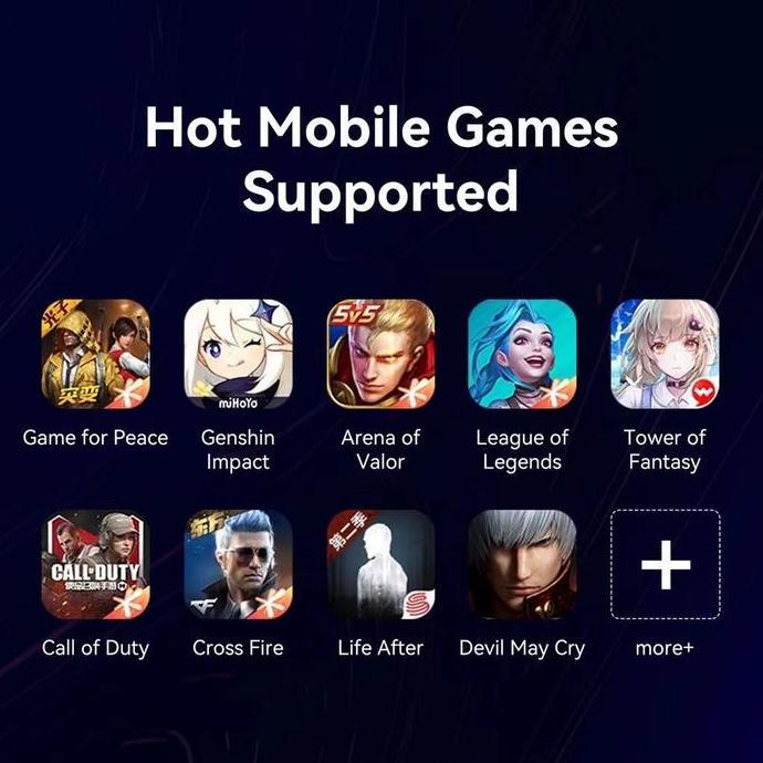 Joystick Game for Android iPhone Tablet Bluetooth Gamepad Controller