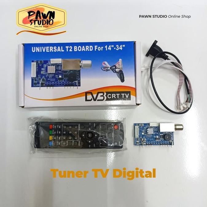 Tuner TV LED LCD Digital Universal / Tuner Mesin TV Digital Universal / Tuner DVB Digital Universal 