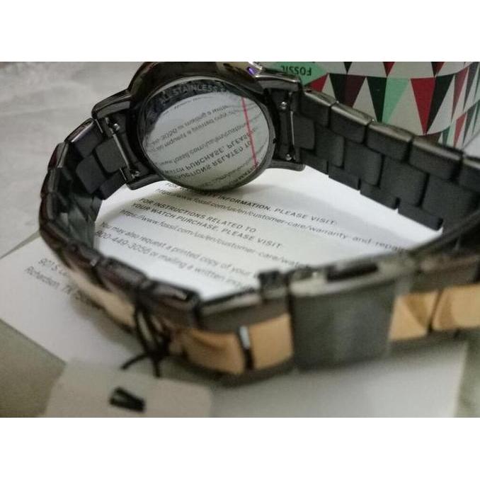 es 4300 fossil watch nelly two tone