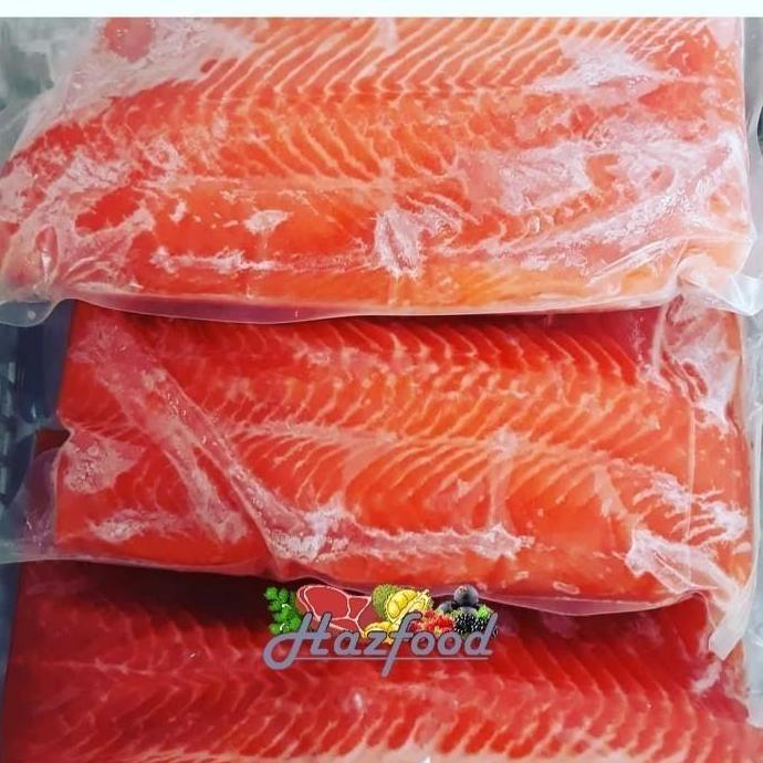 Ikan Salmon Fillet 500 gram Promo Premium