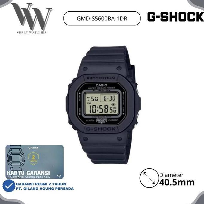 Jam Tangan G-Shock GMD-S5600BA-1DR orinal & Garansi Resmi