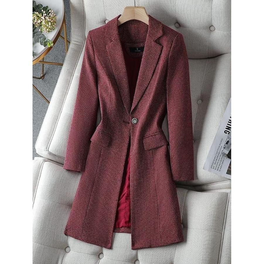 BLAZER PANJANG IMPORT KOREA OUTER WANITA