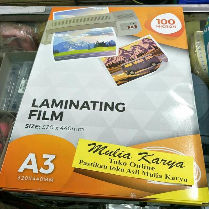 Murah Laminating Film A3 Plastik Laminating A3 / Pak