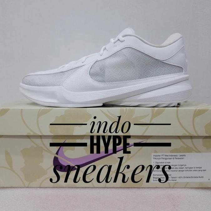 Nike Zoom Freak 5 Ep Triple White (Xdr)