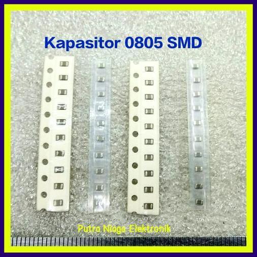 Terbaru (10) Kapasitor SMD 0805 C 200pf 220pf 270pf 390pf 470pf 560pf 820pf 1N 1N2 putran1a Murah