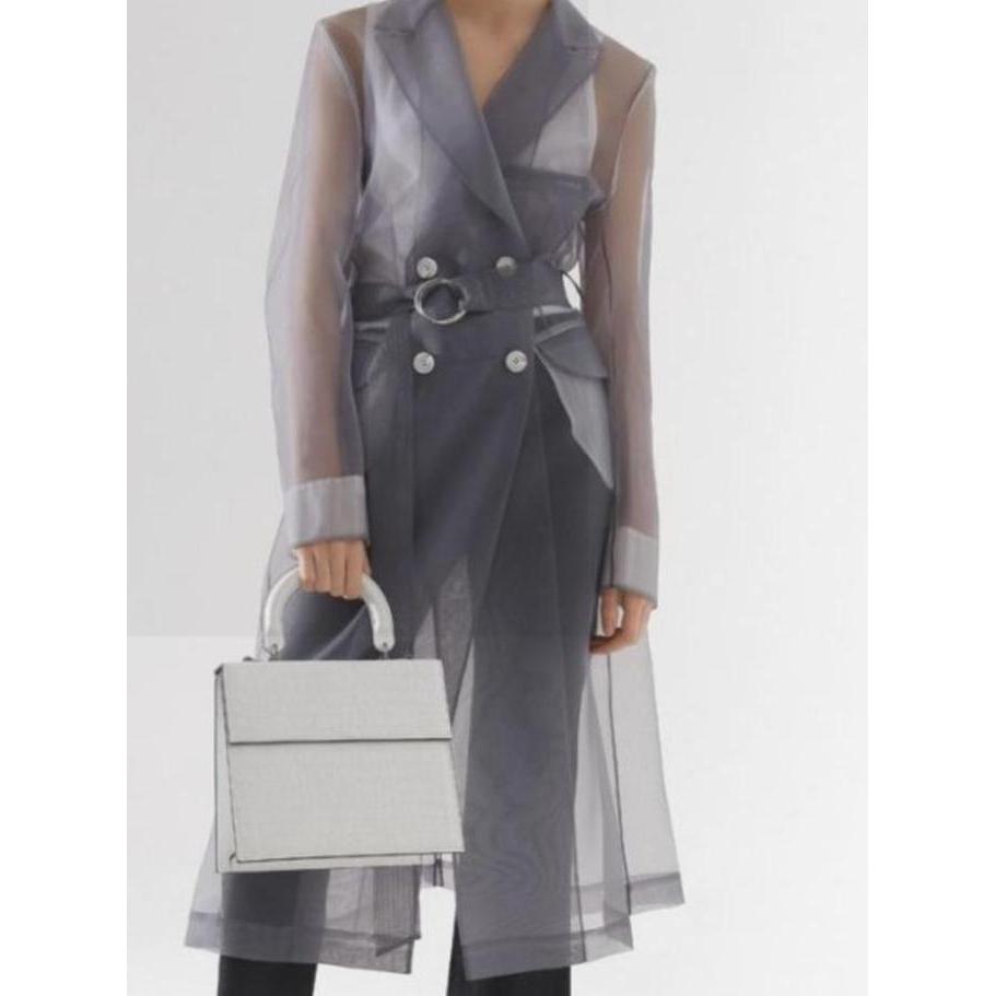 long blazer organza/long blazer wanita keren