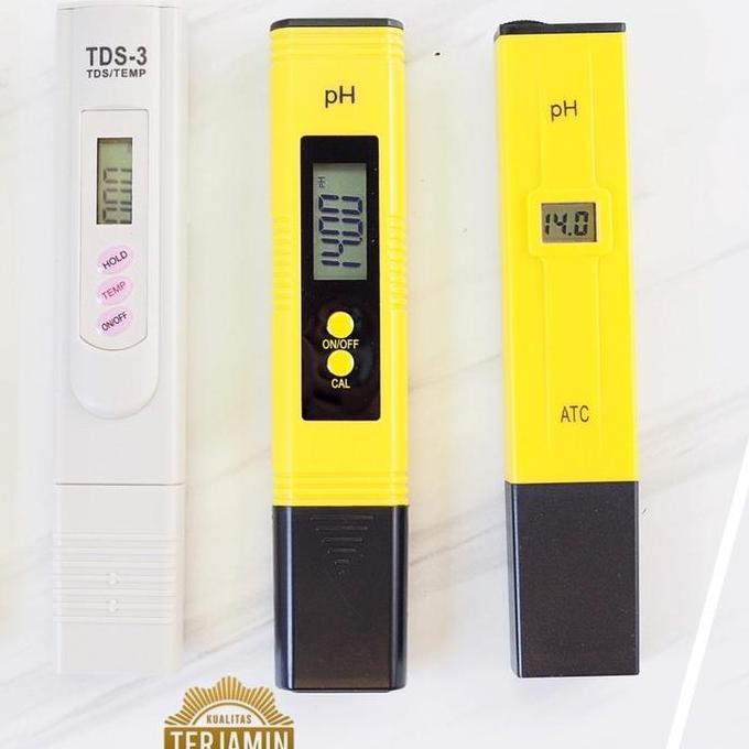 PAKET PH Meter dan TDS Meter TDS dan PH Meter PH Tester PH Meter Digital TDS 3