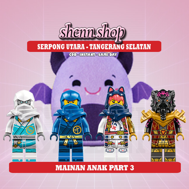 Mainan anak part 3 (ninja , ksatria version)