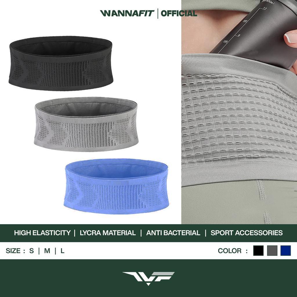 Wannafit Tas Pinggang Elastis Multifungsi Olahraga Pria Wanita | Aksesoris Olahraga