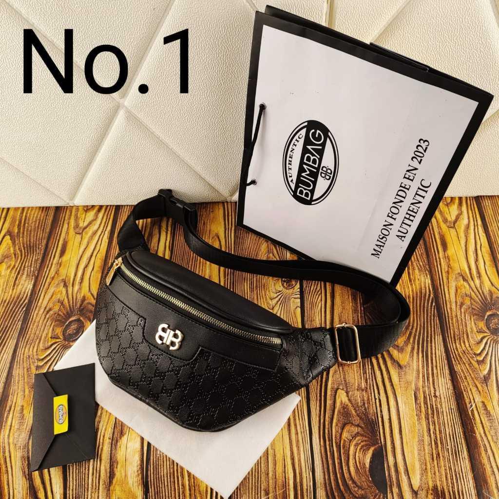 Bambeg - Waistbag Wanita Free Paperbag - Tas Pinggang Wanita Import Free Paperbag 191578