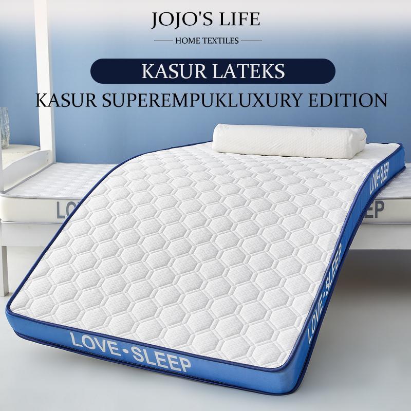 Kasur Busa - Tebal 4Cm, Lipat Praktis Untuk Asrama & Lantai