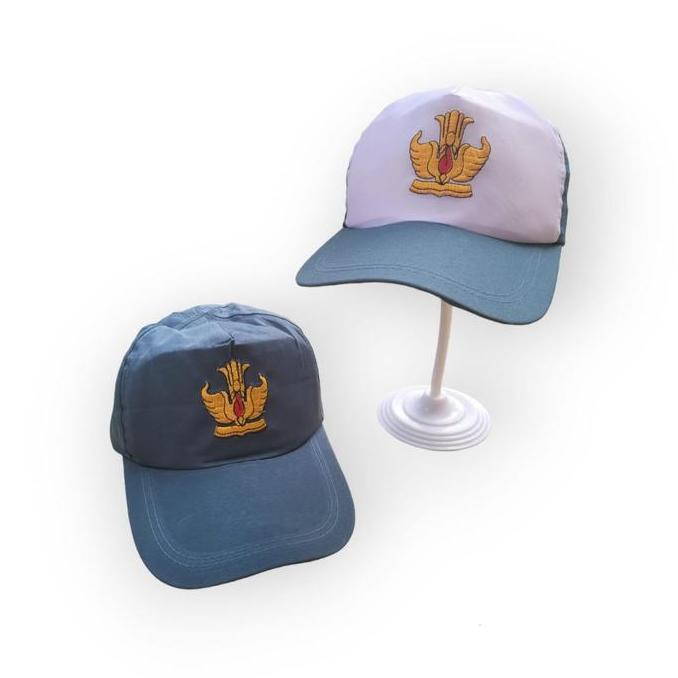 New- Topi SMA Bordir Abu Full - Model Terbaru