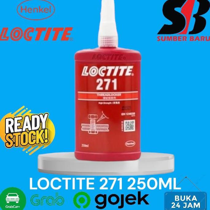 Promo LEM BAUT LOCTITE 271 250ML - LEM ULIN BAUT LOCTITE 271 250 ML Diskon
