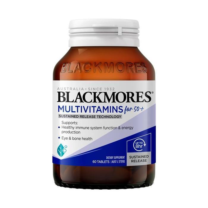 Blackmores Multivitamin For 50+ 60 Tablets