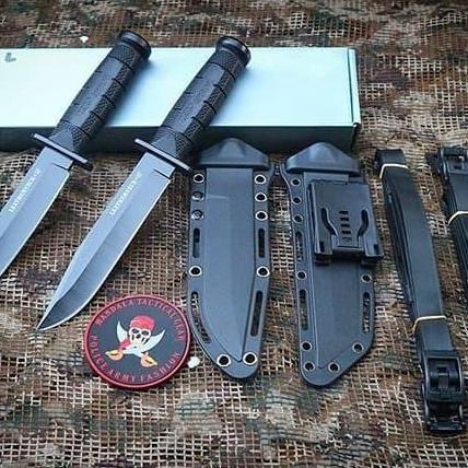 Miliki Zero Error Knife / Pisau Kydex Holster