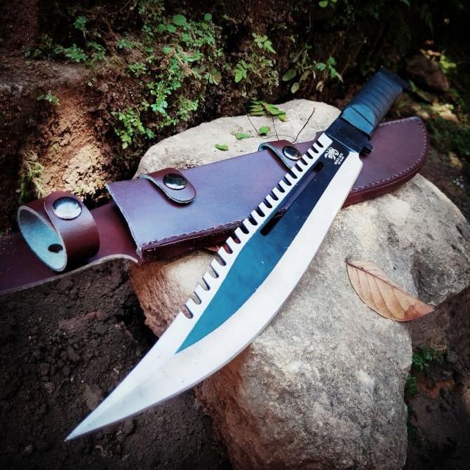 Diskon Survival Kit Machete Aitor Rambo For Hiking Camping Hunting Activity