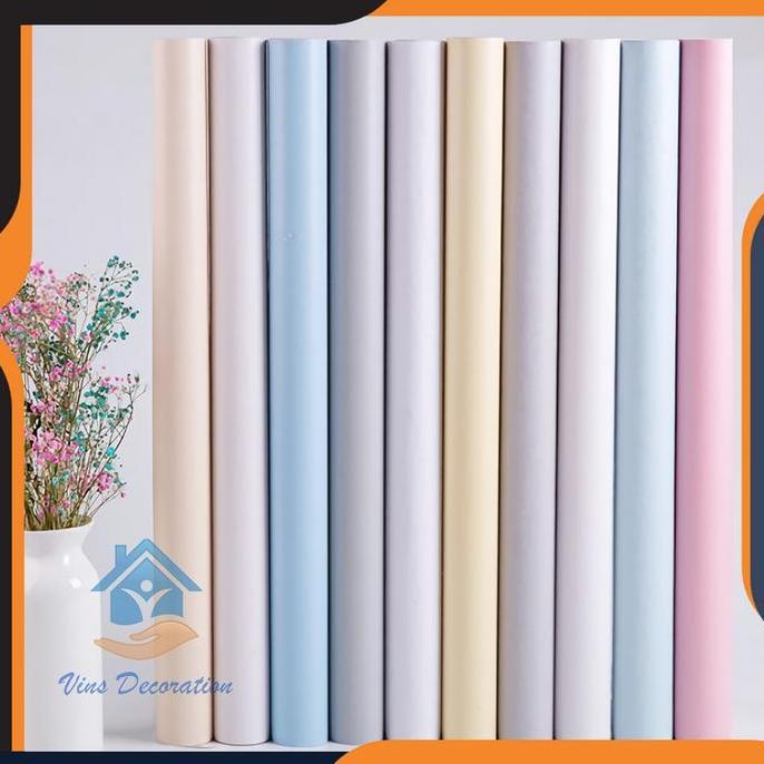 New- WALLPAPER WALL STIKER STICKER POLOS DINDING TEMBOK LEMARI MURAH