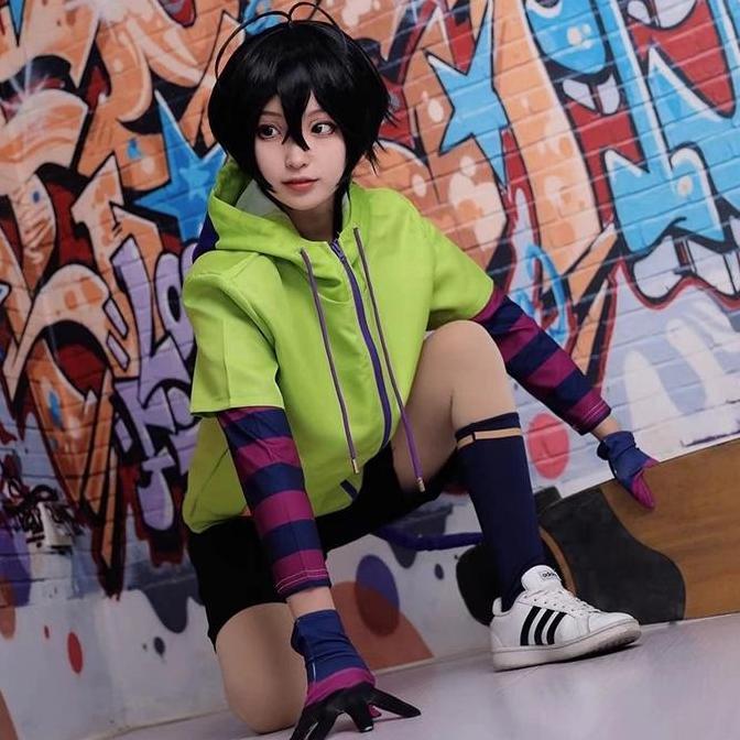Miya Chinen SK8 The Infinity Jacket Cosplay Cosplayer Jaket Anime Cewe Cewek Cowo Cowok Wanita Pria 