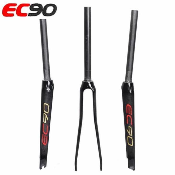 Promo EC90 Fork Carbon 700C Fork full Carbon Rigid Garpu fork Sepeda Diskon